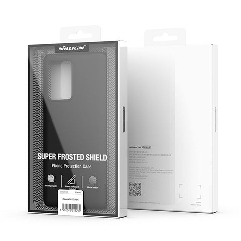 NILLKIN Frosted Shield Light Thin Anti-fingerprint PC Mobile Phone Case Phone Cover for Xiaomi 12 5G/12X 5G/12S 5G