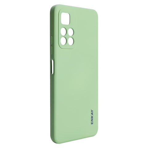 ENKAY HAT PRINCE Scratch-resistant Soft Liquid Silicone Case Precise Cutout Phone Cover for Xiaomi Redmi Note 11 5G (China) (MediaTek)/Note 11S 5G/Note 11T 5G