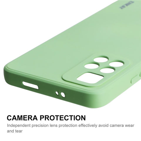 ENKAY HAT PRINCE Scratch-resistant Soft Liquid Silicone Case Precise Cutout Phone Cover for Xiaomi Redmi Note 11 5G (China) (MediaTek)/Note 11S 5G/Note 11T 5G