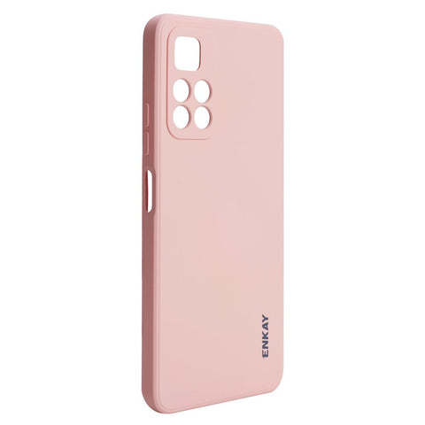 ENKAY HAT PRINCE Scratch-resistant Soft Liquid Silicone Case Precise Cutout Phone Cover for Xiaomi Redmi Note 11 5G (China) (MediaTek)/Note 11S 5G/Note 11T 5G
