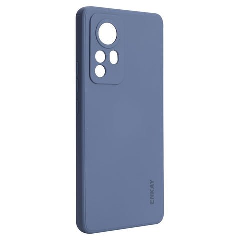 ENKAY HAT PRINCE Anti-scratch Precise Cutout Hole Opening Liquid Silicone Phone Case Phone Cover for Xiaomi 12 5G/12X 5G/12S 5G