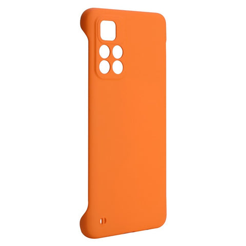 ENKAY HAT PRINCE Rubberized Matte Framless Incomplete Covering Hard PC Phone Case Shell for Xiaomi Redmi Note 11 5G (China) (MediaTek)/Note 11S 5G/Note 11T 5G