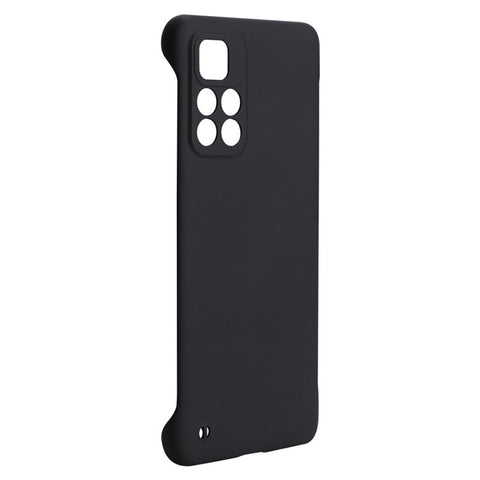 ENKAY HAT PRINCE Rubberized Matte Framless Incomplete Covering Hard PC Phone Case Shell for Xiaomi Redmi Note 11 5G (China) (MediaTek)/Note 11S 5G/Note 11T 5G