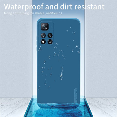 PINWUYO Precise Cutout Phone Case for Xiaomi Redmi Note 11 Pro 5G (China) (Mediatek) / Note 11 Pro+ 5G, Flexible TPU Anti-Drop Protective Cover