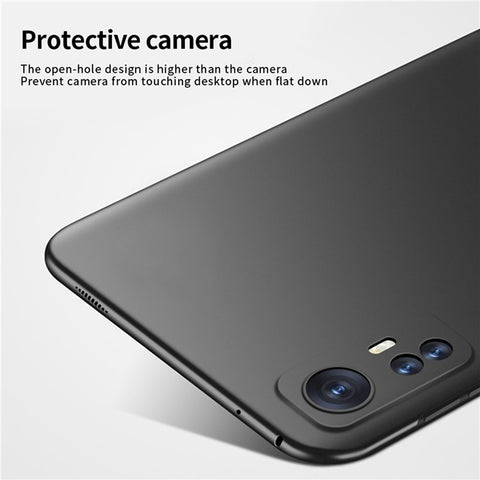 MOFI JK-1 Shield Hard PC Phone Case for Xiaomi 12 Pro 5G/12S Pro 5G/12 Pro (Dimensity)5G, Matte Surface Well-protected Mobile Phone Cover