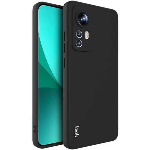 IMAK UC-4 Series Soft Flexible TPU Case for Xiaomi 12/12X/12S 5G, Straight Frame Anti-scratch Phone Cover