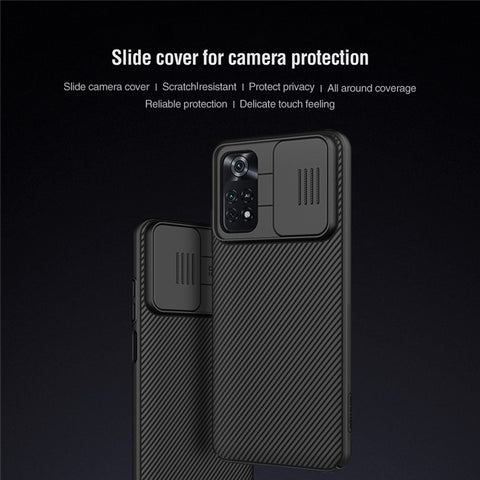 NILLKIN for Xiaomi Poco M4 Pro CamShield Slide Camera Cover Ultra-slim PC Hard Protective Phone Cover Case