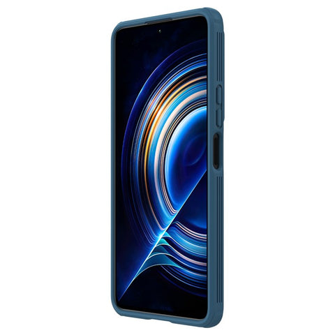 NILLKIN CamShield Pro Series Phone Case for Xiaomi Redmi K50/K50 Pro, Accurate Cutouts TPU Frame + PC Shockproof Back Shell with Slide Camera Lens Cover