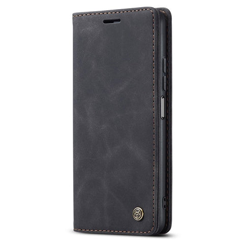 CASEME 013 Series for Xiaomi 11T / 11T Pro PU Leather Folio Flip Cover Wallet Style Magnetic Auto-absorbed Stand Book Case