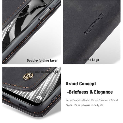 For Xiaomi Redmi Note 10 5G/Redmi Note 10T 5G/Poco M3 Pro 4G/5G CASEME 013 Series PU Leather Case Folio Stand Wallet Magnetic Auto Closing Protective Cover