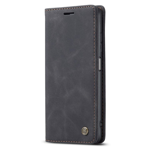 CASEME 013 Series Phone Case Bag for Xiaomi Redmi K40 Pro/Redmi K40/Poco F3/Mi 11i, Magnetic Auto-absorbed PU Leather Wallet Foldable Stand Phone Cover