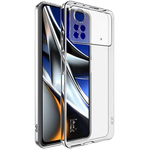 IMAK UX-5 Series Protective Case for Xiaomi Poco X4 Pro 5G Soft Light Slim Clear TPU Cell Phone Shell Cover