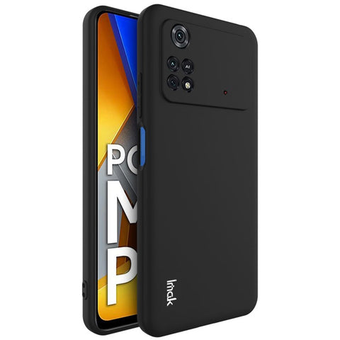 IMAK UC-3 Series TPU Soft Case for Xiaomi Poco M4 Pro 4G, Matte Sandy Surface Anti-wear Protective Phone Cover