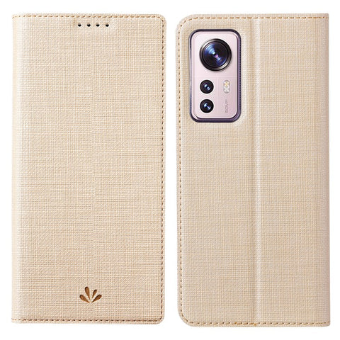 VILI DMX Series for Xiaomi 12/12X/12S 5G PU Leather Auto Closing Magnetic Phone Case Card Holder Stand Protective Cover