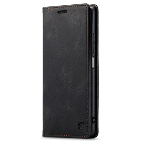 AUTSPACE A01 Series for Xiaomi Redmi Note 10 Pro 4G (India)/(Global)/Note 10 Pro Max Leather Case RFID Blocking Wallet Stand Flip Cover