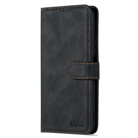 AZNS for Xiaomi Redmi K50/K50 Pro PU Leather Wallet Phone Case Full Body Protection Stand Magnetic Folio Folding Cover