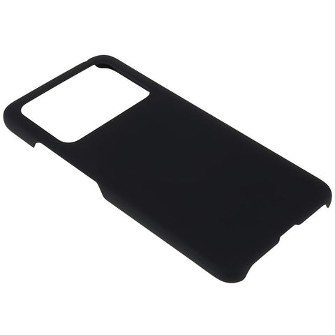 For Xiaomi Poco X4 Pro 4G Rubberized Finish Mobile Phone Case Glossy Surface Hard PC Back Cover