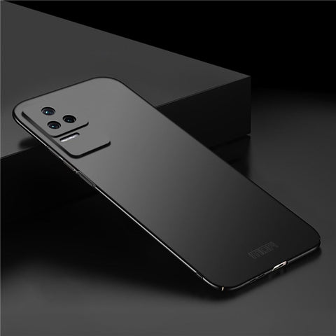 MOFI JK PC Series-1 Shield for Xiaomi Redmi K50/K50 Pro, Matte PC Phone Case Shock Absorbing Ultra Slim Cellphone Shell with Strap