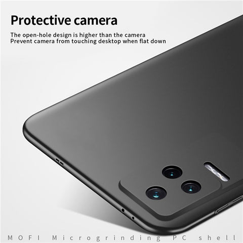 MOFI JK PC Series-1 Shield for Xiaomi Redmi K50/K50 Pro, Matte PC Phone Case Shock Absorbing Ultra Slim Cellphone Shell with Strap
