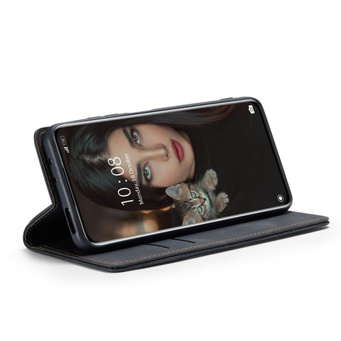 CASEME 013 Series Multifunction Mobile Phone Case Bag for Xiaomi 12 Pro 5G/12S Pro 5G/12 Pro (Dimensity) 5G Auto-absorbed PU Leather Wallet Foldable Stand Phone Cover