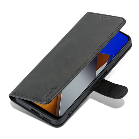AZNS For Xiaomi Poco X4 Pro 5G PU Leather Wallet Flip Case Shockproof TPU Inner Shell Folio Stand View Bookstyle Cover