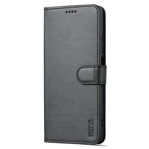 AZNS For Xiaomi Poco X4 Pro 5G PU Leather Wallet Flip Case Shockproof TPU Inner Shell Folio Stand View Bookstyle Cover