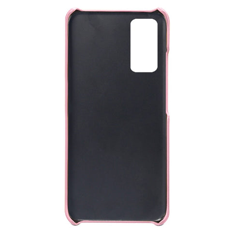 For Xiaomi Civi 1S Phone Case Well-protected Thin Card Slots Back Case PU Leather Coated Hard PC Cover