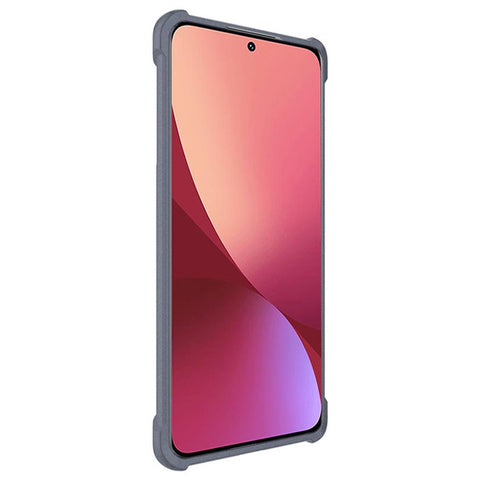 IMAK for Xiaomi 12 Pro 5G/12S Pro 5G/12 Pro (Dimensity) 5G Frosted Soft TPU Case Shockproof Airbag Drop Protection Cover with Screen Protector