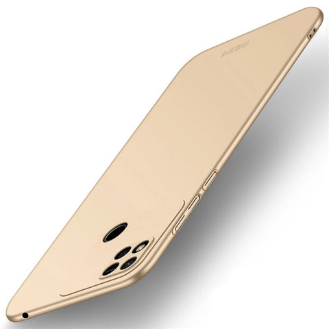 MOFI JK PC Series-1 Shield for Xiaomi Redmi 10A Matte Surface Hard PC Cover Anti-scratch Camera Protection Case with Strap
