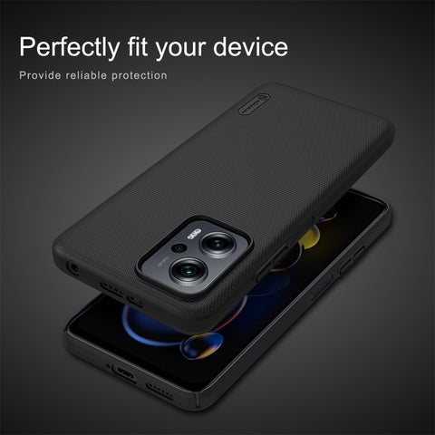 NILLKIN for Xiaomi Redmi Note 11T Pro 5G / Note 11T Pro+ 5G / Note 12T Pro 5G / Poco X4 GT 5G / Redmi K50i 5G Matte Hard PC Phone Cover Case