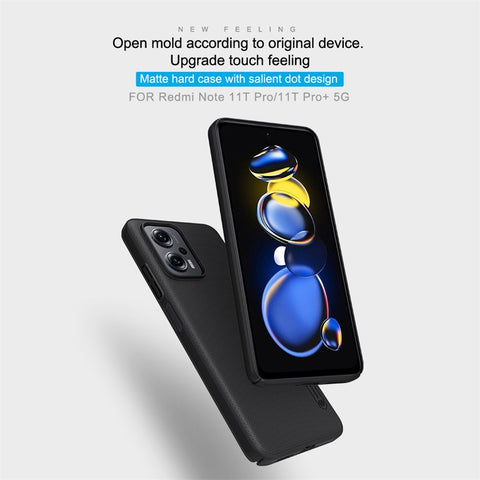 NILLKIN for Xiaomi Redmi Note 11T Pro 5G / Note 11T Pro+ 5G / Note 12T Pro 5G / Poco X4 GT 5G / Redmi K50i 5G Matte Hard PC Phone Cover Case