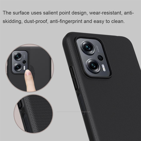 NILLKIN for Xiaomi Redmi Note 11T Pro 5G / Note 11T Pro+ 5G / Note 12T Pro 5G / Poco X4 GT 5G / Redmi K50i 5G Matte Hard PC Phone Cover Case