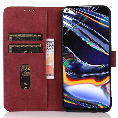 KHAZNEH for Xiaomi Redmi Note 11T Pro 5G / Note 11T Pro+ 5G / Note 12T Pro 5G / Poco X4 GT 5G / Redmi K50i 5G Full Covering Textured PU Leather Folio Book Case Stand Anti-fall Flip Wallet Drop-proof Phone Cover