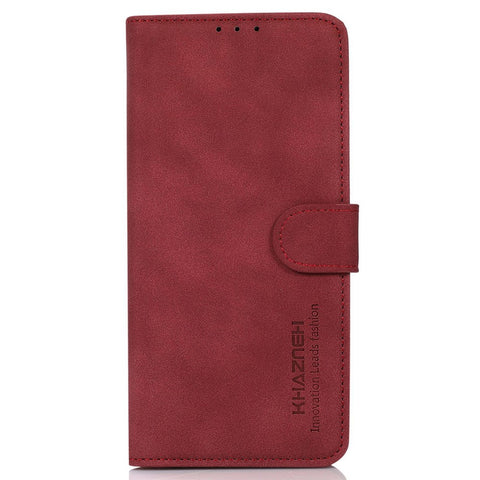 KHAZNEH for Xiaomi Redmi Note 11T Pro 5G / Note 11T Pro+ 5G / Note 12T Pro 5G / Poco X4 GT 5G / Redmi K50i 5G Full Covering Textured PU Leather Folio Book Case Stand Anti-fall Flip Wallet Drop-proof Phone Cover
