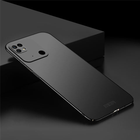 MOFI JK PC Series-1 Shield for Xiaomi Redmi 10C 4G / Redmi 10 Power Matte Case Hard PC Shockproof Drop Protective Cover with Strap