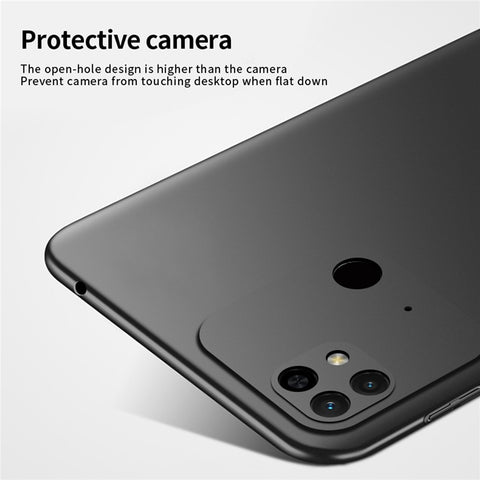 MOFI JK PC Series-1 Shield for Xiaomi Redmi 10C 4G / Redmi 10 Power Matte Case Hard PC Shockproof Drop Protective Cover with Strap