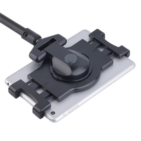 Universal 360° Rotation Aluminum Alloy Telescopic Tripod Mount Holder Height Adjustment for 7-10 Inches Tablet [First Generation]