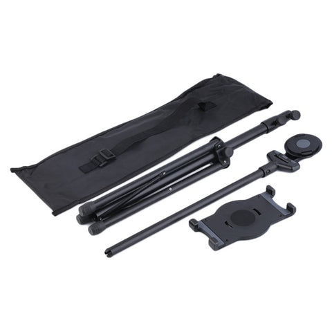 Universal 360° Rotation Aluminum Alloy Telescopic Tripod Mount Holder Height Adjustment for 7-10 Inches Tablet [First Generation]