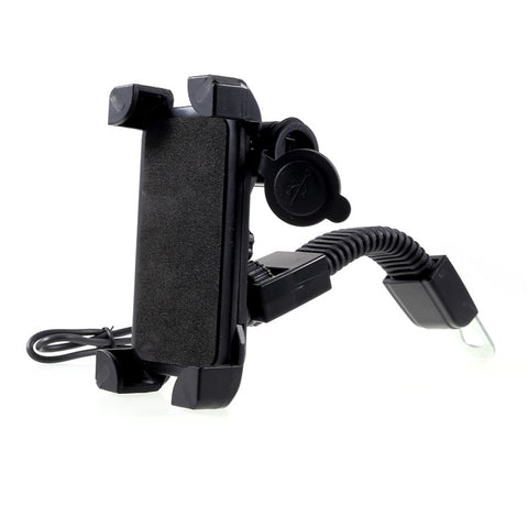 Universal Motorcycle Motorbike Mount Holder Handlebar Bracket Stand for 4-6 inch Smartphone