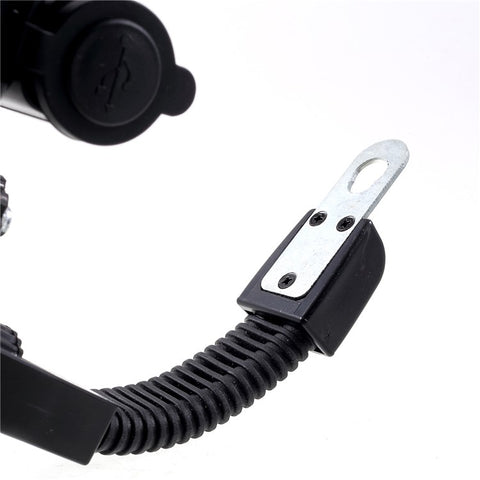 Universal Motorcycle Motorbike Mount Holder Handlebar Bracket Stand for 4-6 inch Smartphone