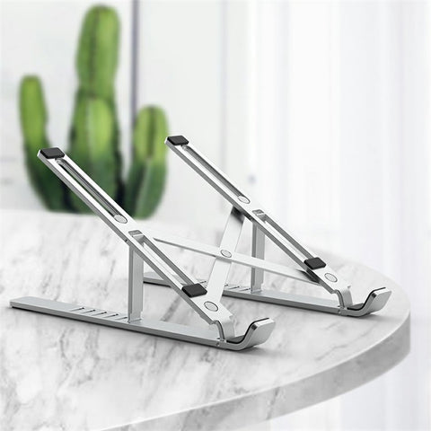 WIWU S400 Ergonomic Aluminum Alloy Laptop Stand Folded Laptop Computer Stand Sturdy Support