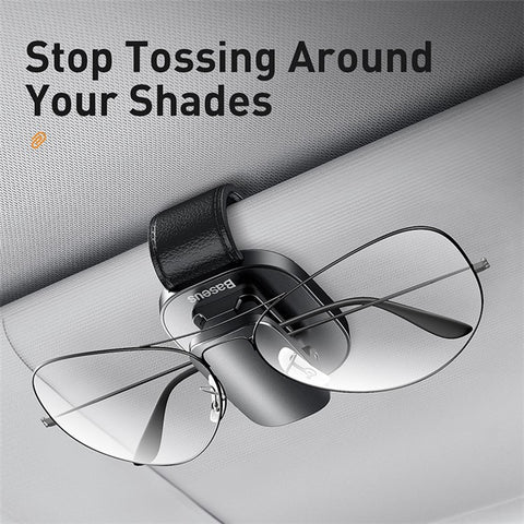 BASEUS Quality Vehicle Eyewear Clip Adhesive Eyeglasses Holder [Clip Design]