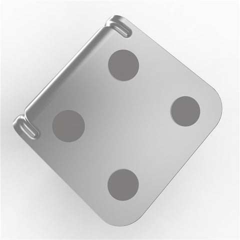 R-JUST L-shape Metal Magnetic Laptop Computer Bracket