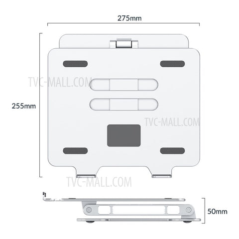 ORICO LST-T1 Adjustable Foldable Heat Dissipation Height Riser Mount Stand for Desktop PC Notebook