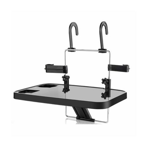 SHUNWEI SD-1502B Car Mount Laptop Stand Steering Wheel Tray Foldable Seat Back Desk for Food Eating Drink Notebook