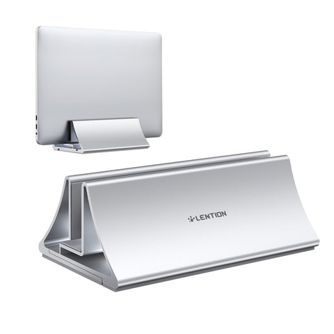 LENTION LS2 Desktop Vertical Laptop Stand Heat Dissipation Gravity Notebook Bracket Holder