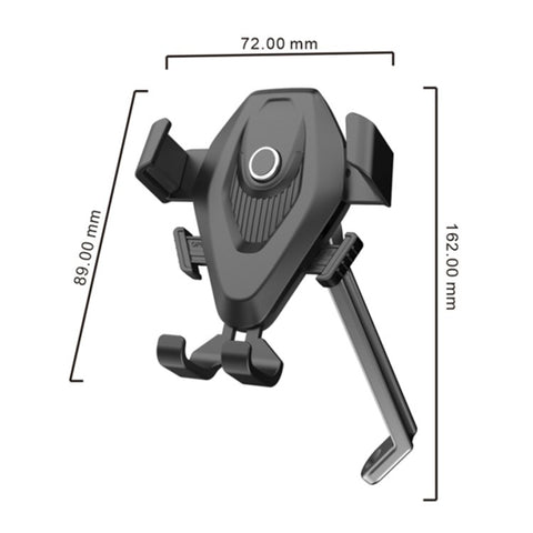 JY-063 Motorcycle E-Bike Mobile Phone Holder Automatic Clamping Rearview Mirror Mount Phone Stand Bracket