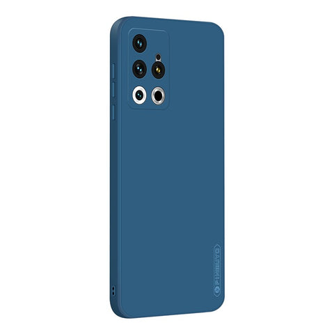 PINWUYO Silicone Case for Meizu 18 Pro / 18S Pro, Anti-Scratch Fiber Flocking Shockproof Precise Cutouts Phone Cover