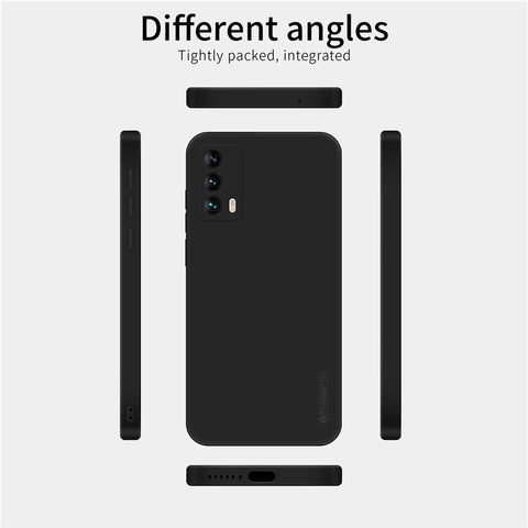 PINWUYO Soft Silicone Cover for Meizu 18 / 18S, Precise Cutouts Smooth Texture Shockproof Protective Phone Case