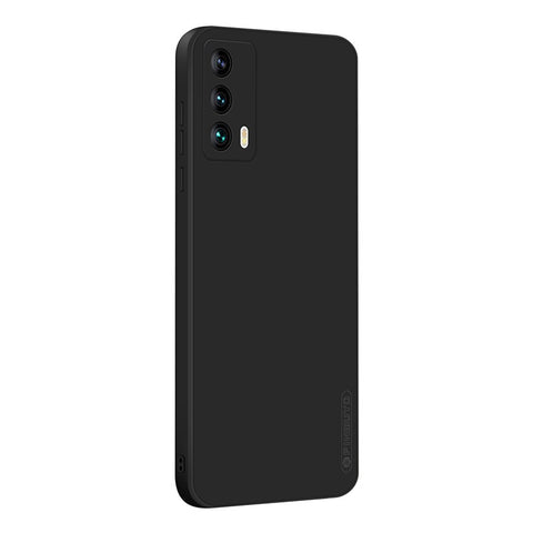 PINWUYO Soft Silicone Cover for Meizu 18 / 18S, Precise Cutouts Smooth Texture Shockproof Protective Phone Case